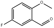 5-氟-2-甲氧基苯甲醛,19415-51-1,结构式