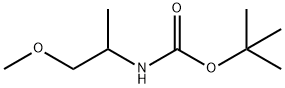  N-TERT-BUTYLOXYCARBONYL DL-ALANINOL METHYL ETHER Struktur