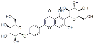 异肥皂草苷, 19416-87-6, 结构式