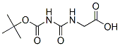 Glycine, N-[[[(1,1-dimethylethoxy)carbonyl]amino]carbonyl]- (9CI) 结构式