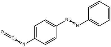 4-イソシアナトアゾベンゼン 化学構造式