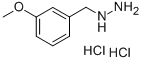 3-甲氧基苄肼二盐酸盐,194242-26-7,结构式