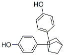 4,4'-ビシクロ[2.2.1]ヘプタ-2-イリデンビスフェノール 化学構造式
