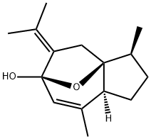 莪术醇 结构式