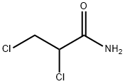 2,3-ジクロロプロピオンアミド 化学構造式