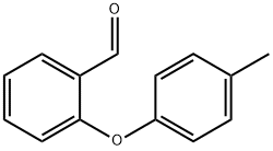 2-(4-メチルフェノキシ)ベンズアルデヒド 化学構造式
