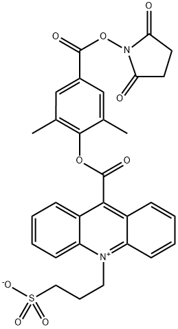 吖啶酯 结构式