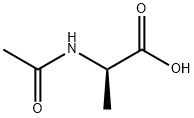 N-乙酰-D-丙氨酸, 19436-52-3, 结构式