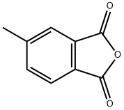4-メチルフタル酸無水物 化学構造式