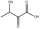 Butanoic acid, 3-hydroxy-2-oxo- (9CI) Structure