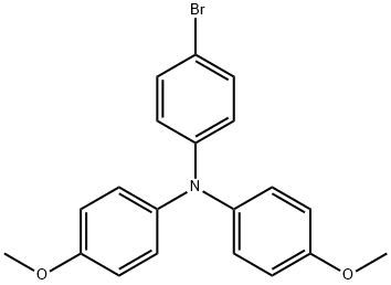 4-broMo-N,N-bis(4-Methoxyphenyl)aniline Structure