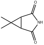 (1R,5S)-6,6-diMethyl-3-azabicyclo[3.1.0]hexane-2,4-dione Structure