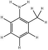 O-TOLUIDINE-D9 Structure