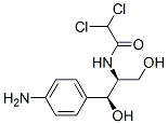 (1S,2S)-1-(p-Aminophenyl)-2-(dichloroacetylamino)-1,3-propanediol Structure