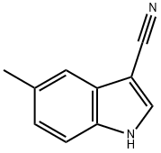3-CYANO-5-METHYLINDOLE, 194490-13-6, 结构式