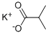イソ酪酸カリウム 化学構造式