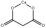 プロパン二酸カルシウム 化学構造式