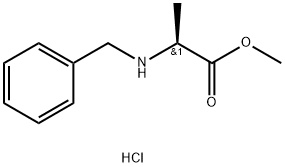 N-ALPHA-苄基-L-丙氨酸甲酯盐酸盐 结构式