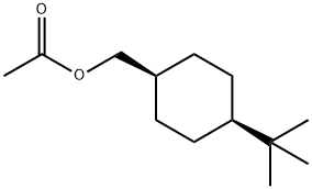 cis-4-tert-butylcyclohexylmethyl acetate Structure