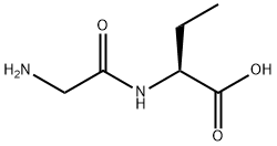 N-グリシル-3-メチルアラニン 化学構造式