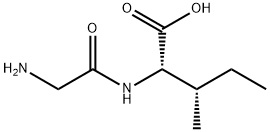 グリシル-L-イソロイシン 化学構造式