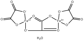 シュウ酸鉄（III） 化学構造式