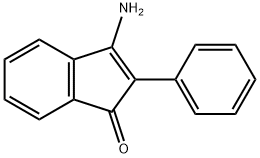 3-氨基-2-苯基二氢茚酮,1947-47-3,结构式