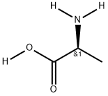 L-丙氨酸-D3氘代, 19470-97-4, 结构式