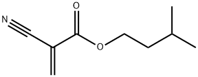 isoamyl 2-cyanoacrylate Structure