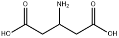 3-アミノペンタン二酸 化学構造式