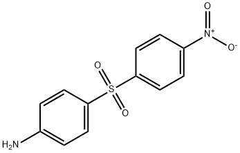 4-[(4-ニトロフェニル)スルホニル]アニリン 化学構造式