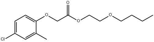 MCPA-BUTOXYETHYL ESTER Structure