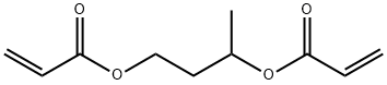 1,3-ブタンジオールジアクリラート 化学構造式
