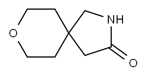 8-Oxa-2-aza-spiro[4.5]decan-3-one Struktur