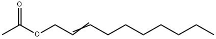2-decenyl acetate  Structure