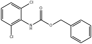Carbamic acid, (2,6-dichlorophenyl)-, phenylmethyl ester (9CI) 化学構造式