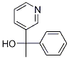 1-phenyl-1-(pyrid-3-yl)ethanol Struktur