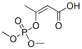 (Z)-3-(Dimethoxyphosphinyloxy)-2-butenoic acid Structure