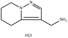 (4,5,6,7-Tetrahydropyrazolo[1,5-a]pyridin-3-yl)methanamine hydrochloride,1949816-60-7,结构式