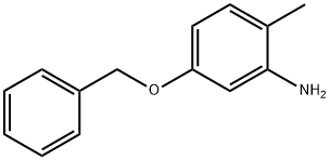 2-METHYL-5-BENZYLOXYANILIN Structure