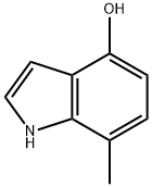 1H-Indol-4-ol, 7-Methyl- Structure