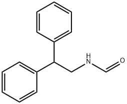 N-(2,2-Diphenylethyl)formamide 结构式