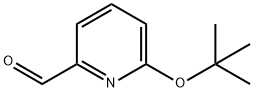 6-TERT-ブトキシピリジン-2-カルボキシアルデヒド 化学構造式