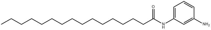 HexadecanaMide, N-(3-aMinophenyl)- 结构式