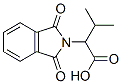 1,3-ジヒドロ-α-(1-メチルエチル)-1,3-ジオキソ-2H-イソインドール-2-酢酸 化学構造式