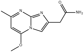 2-(5-Methoxy-7-methyl-imidazo[1,2-a]pyrimidin-2-yl)-acetamide Structure