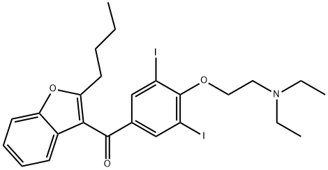 Amiodarone Structure