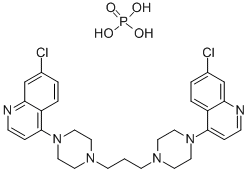 Piperazin, Verbindung mit Phosphorsure