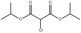 クロロマロン酸ジイソプロピル 化学構造式