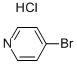 4-ブロモピリジン塩酸塩 化学構造式